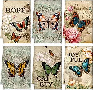   Butterfly Kitchen Towels