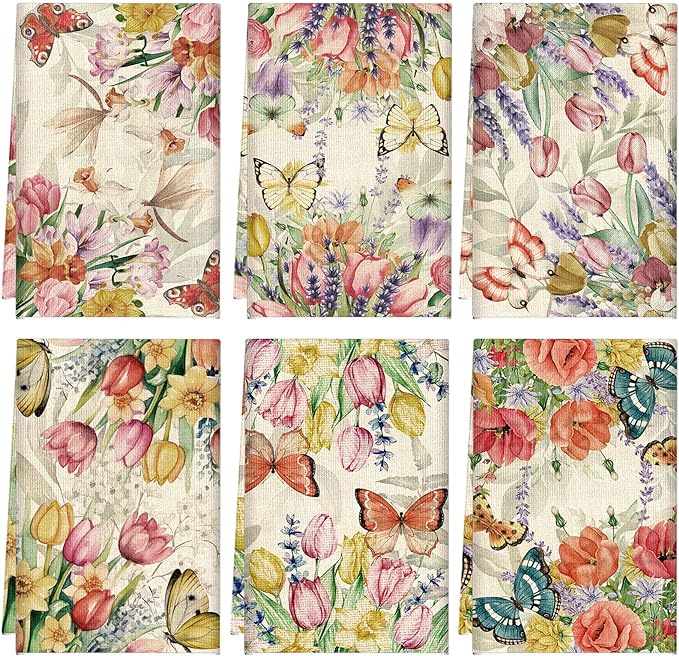   Butterfly Kitchen Towels