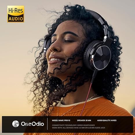 OneOdio Wired Over Ear Headphones