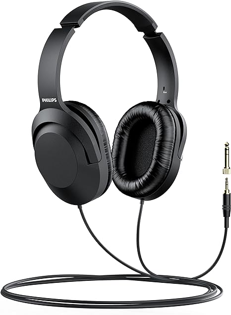 PHILIPS Over-Ear Wired Stereo Headphones