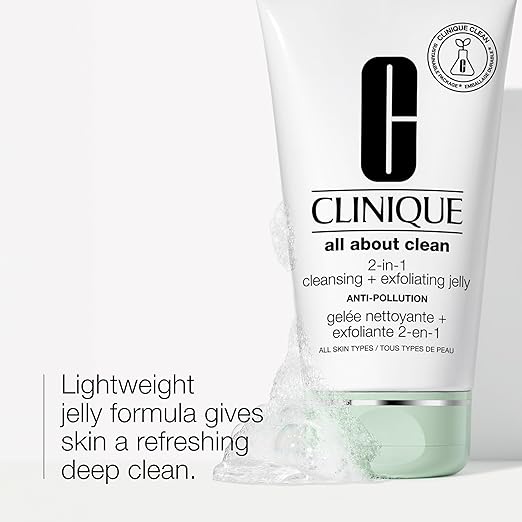 Clinique All About Clean 2-in-1 Cleansing + Exfoliating Jelly Review