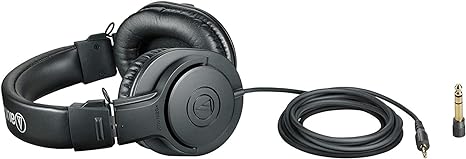 Audio-Technica ATH-M20X Professional Studio Monitor Headphones