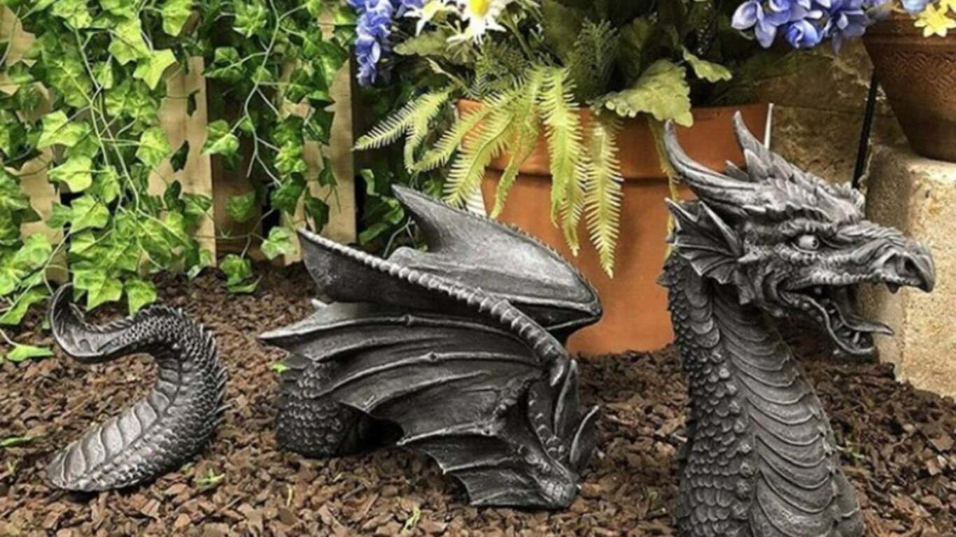 Outdoor garden ornaments