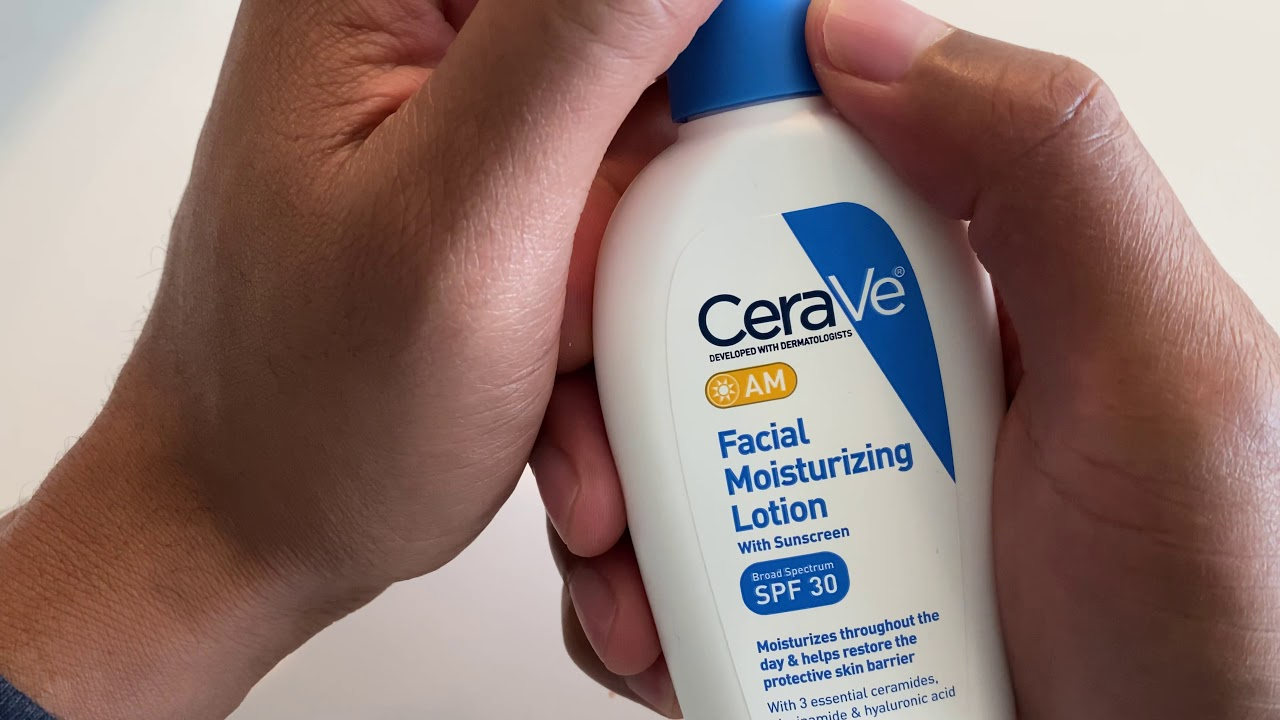 CeraVe AM SPF 30 Hydrating Face Lotion Review