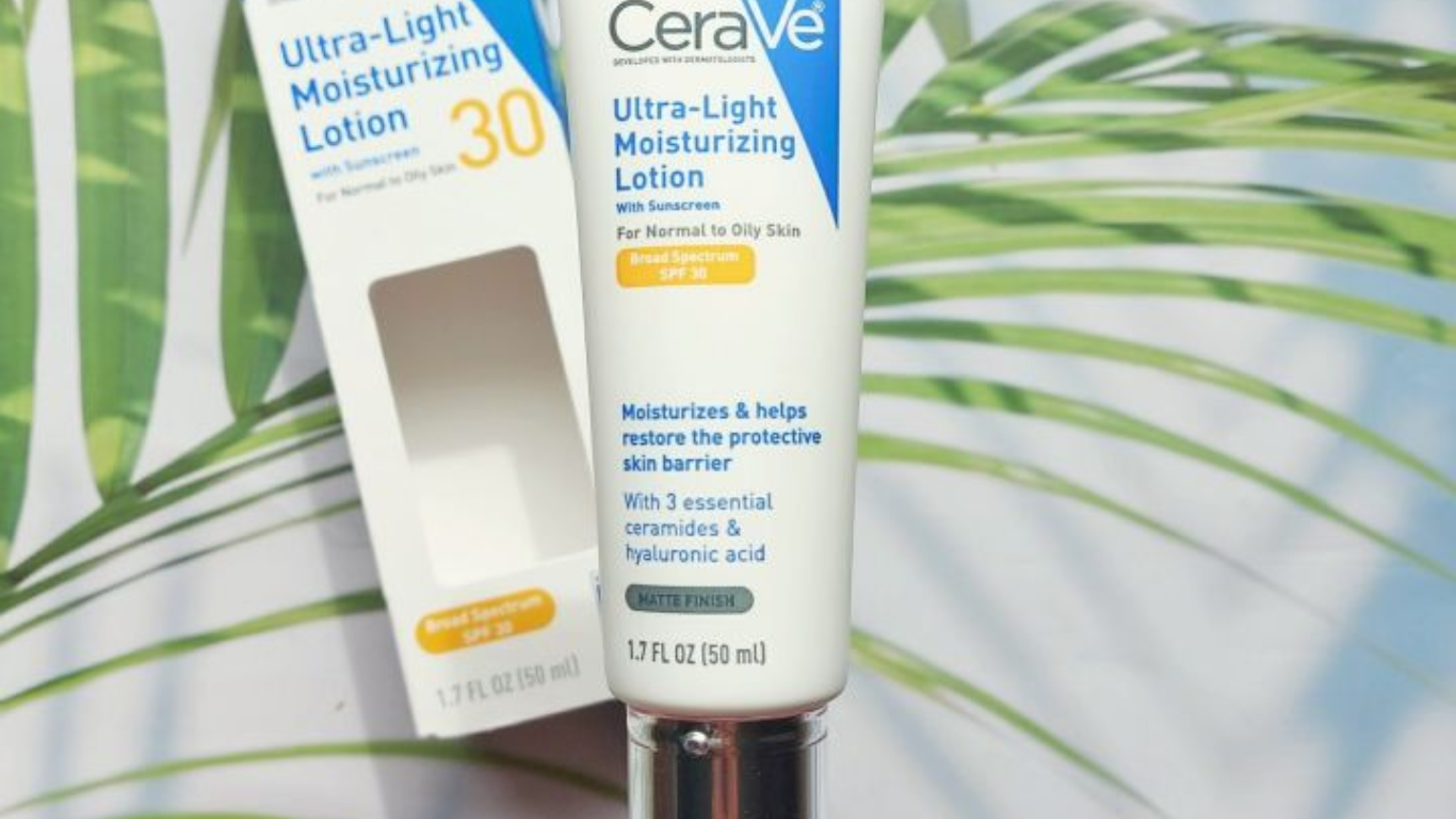 CeraVe SPF 30 Ultra-Light Moisturizing Lotion Review