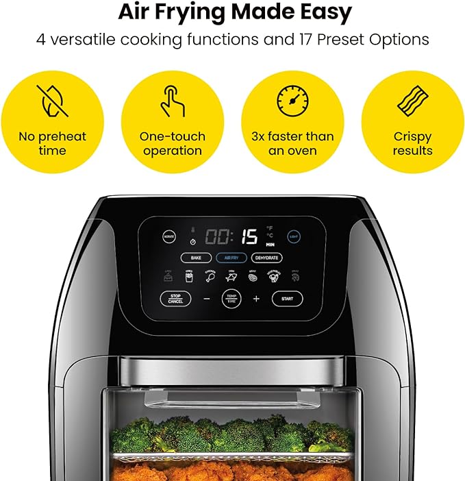 CHEFMAN Multifunctional Digital Air Fryer Full Review