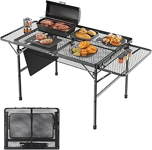 outdoor bbq grill tables