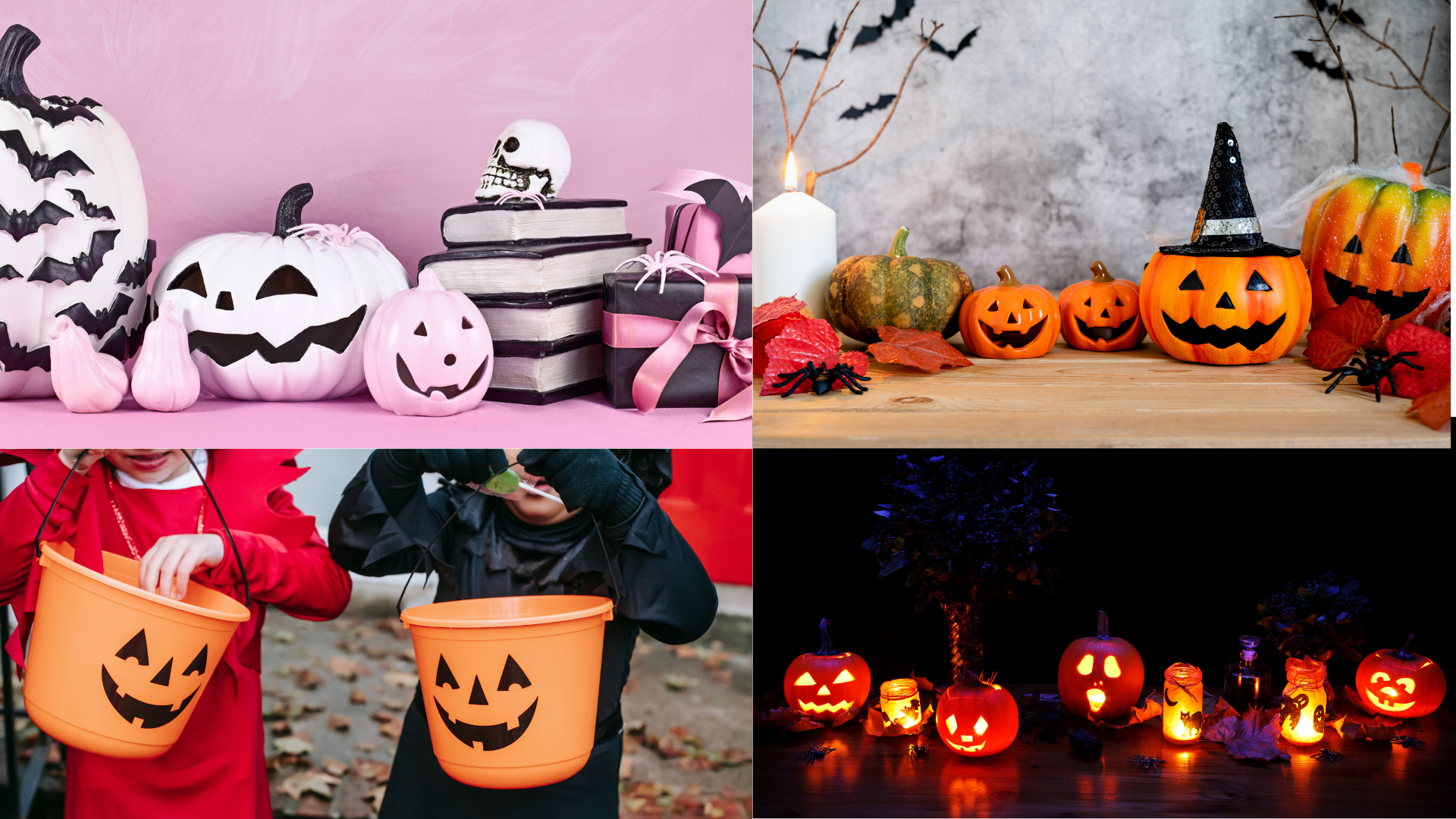 Get Halloween-Ready: Cute Wallpapers, Candy Bowls, Bats, and Spooky Decor