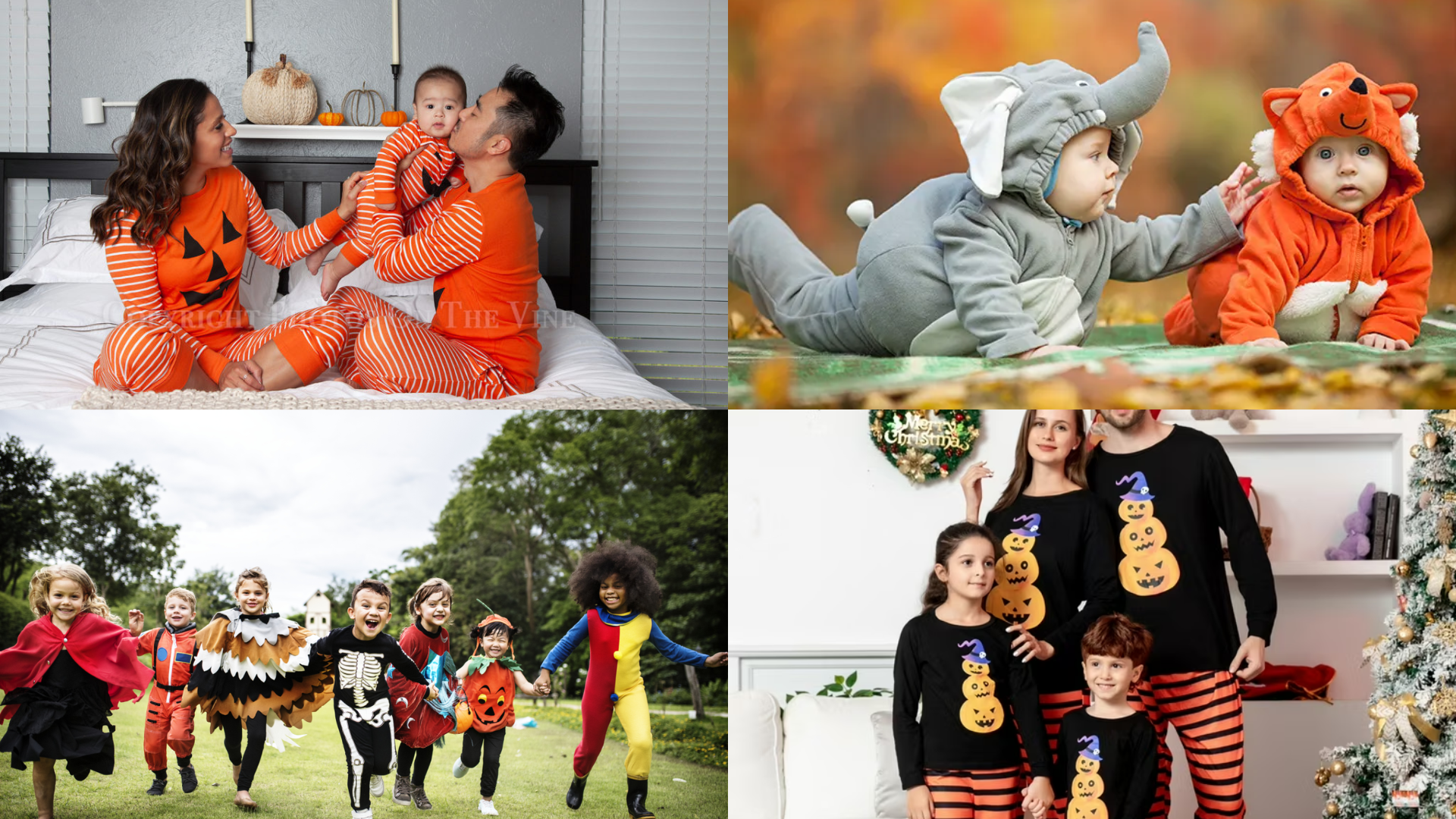 Halloween Costumes and Pajamas for All Ages