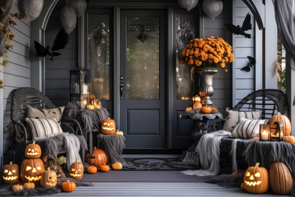 halloween house decorations	