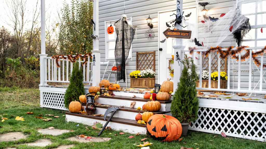 halloween house decorations	