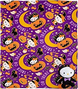 Hello Kitty Halloween Blanket