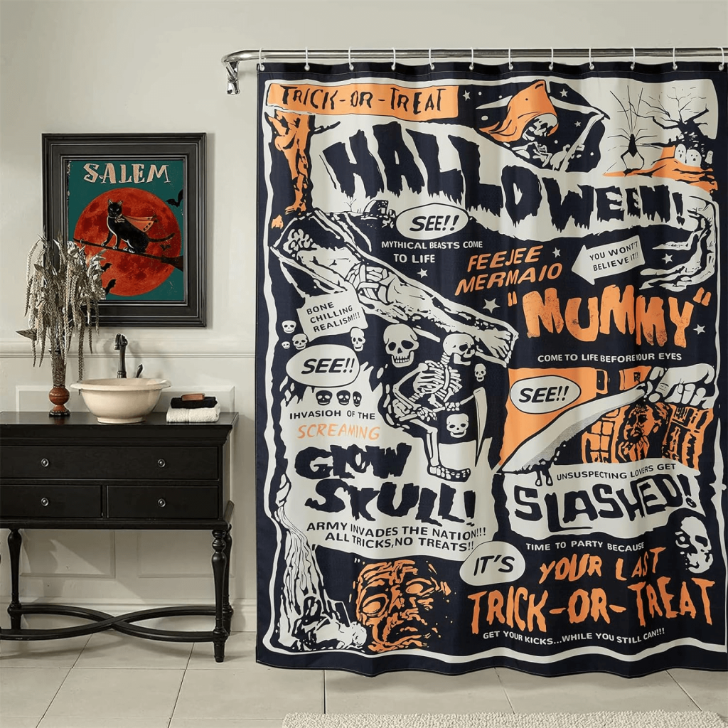 Halloween Shower Curtain