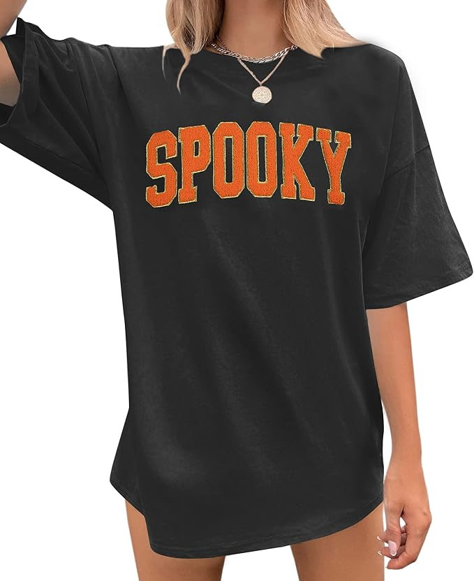 Halloween Spooky T Shirts for Women - Top Halloween Pajamas, Hoodies, and More